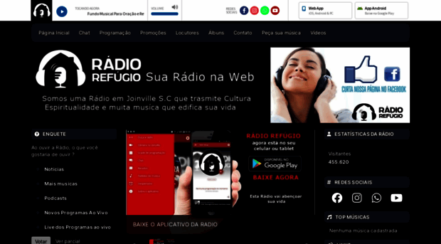 radiorefugiogospel.com