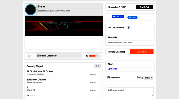 radioscarlet.radiostream123.com