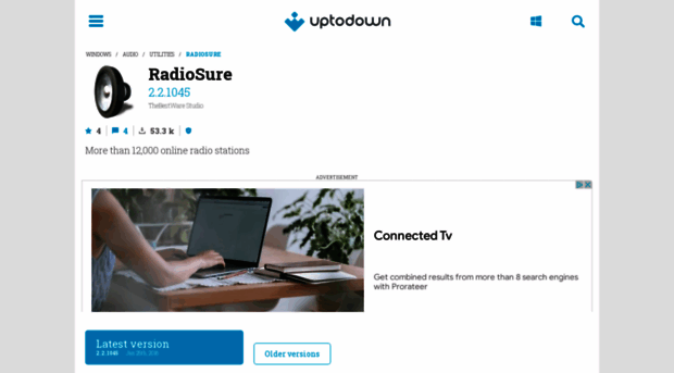 radiosure.en.uptodown.com