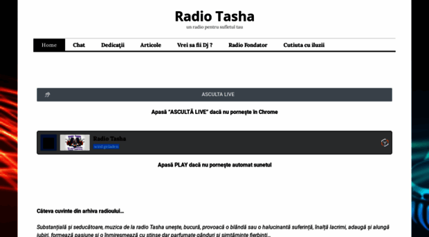 radiotasha.com
