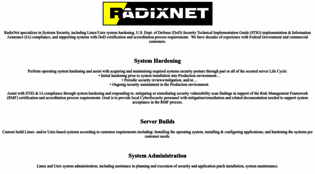 radix.net