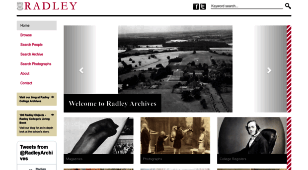 radleyarchives.co.uk