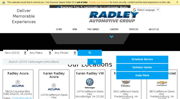 radleyauto.com