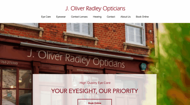 radleyopticians.com