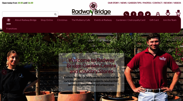 radwaybridgegardencentre.com