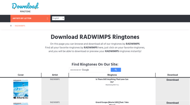 radwimps.download-ringtone.com