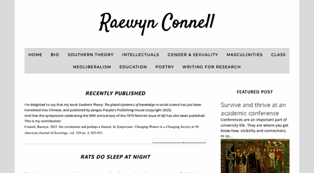 raewynconnell.net