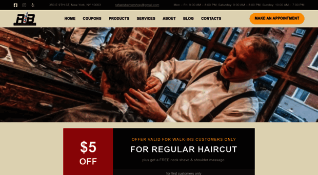 rafaelsbarbershop.com