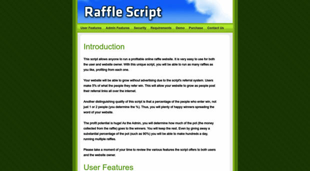 rafflescript.com