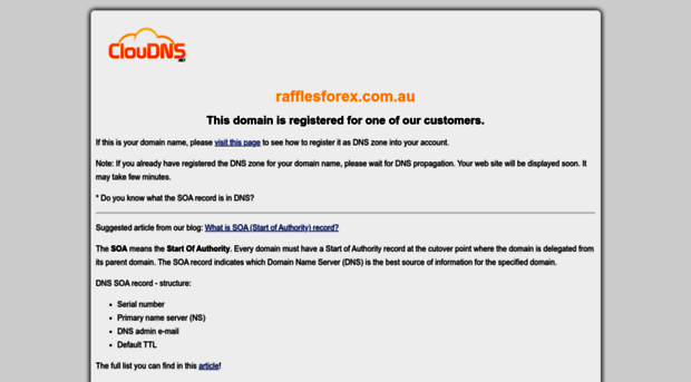 rafflesforex.com.au