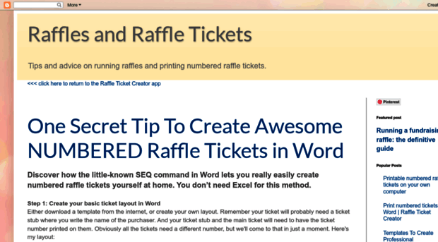 raffleticketcreator.com