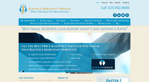 rafterjmerchantservices.com