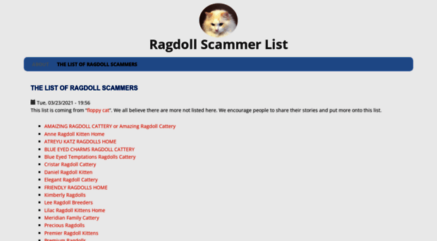 ragdollscam.com