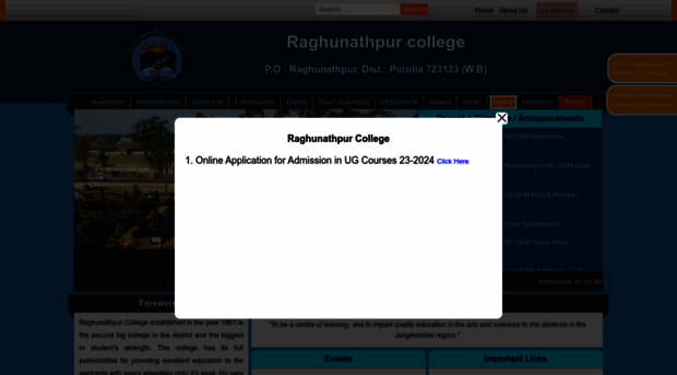 raghunathpurcollege.ac.in