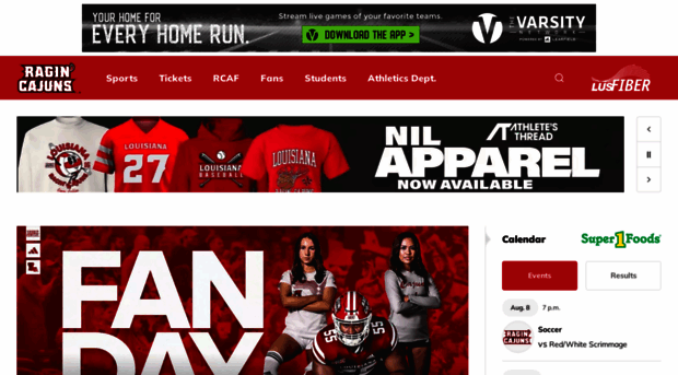 ragincajuns.com