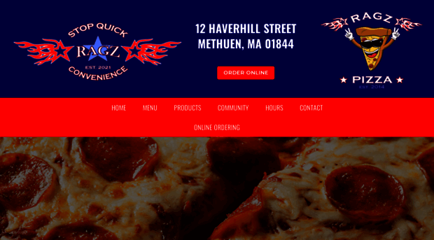 ragzpizza.com