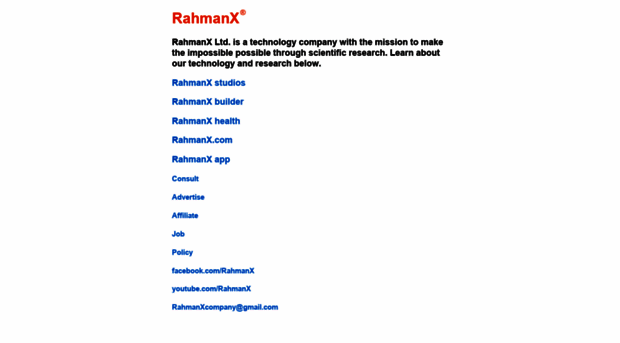 rahmanx.info