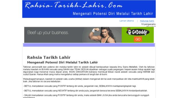 rahsia-tarikh-lahir.com