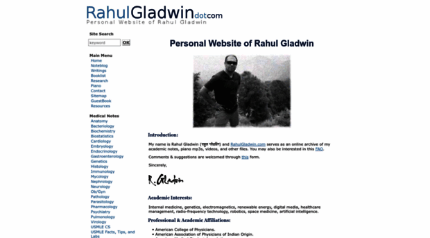 rahulgladwin.com