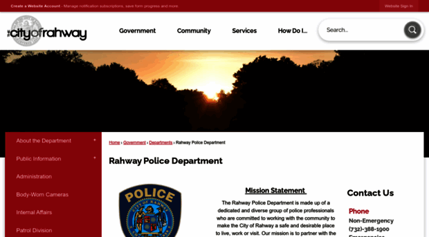 rahwaypolice.com