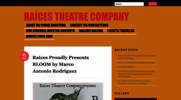 raicestheatrecompany.com