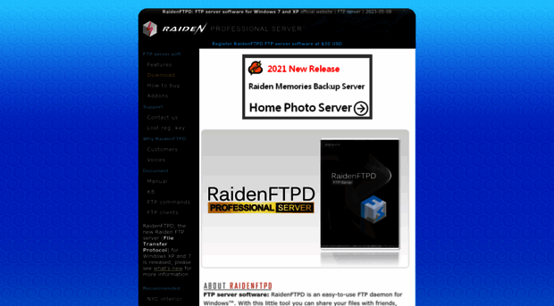 raidenftpd.com