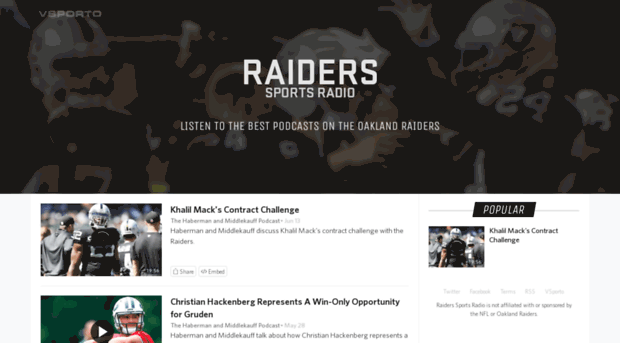 raiders.vsporto.com