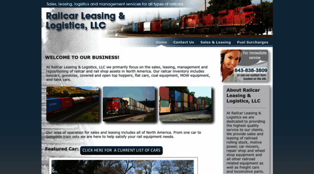 railcarleasingandlogistics.com