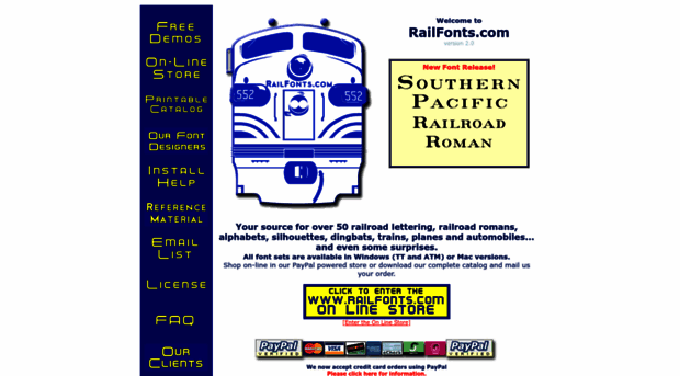 railfonts.com