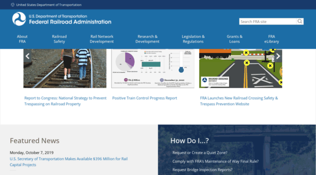 railroads.fra.dot.gov