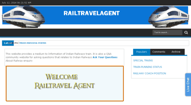 railtravelagent.com