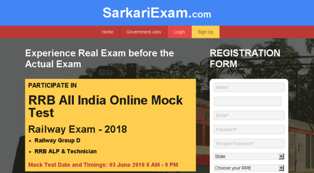 railwayexam.sarkariexam.com