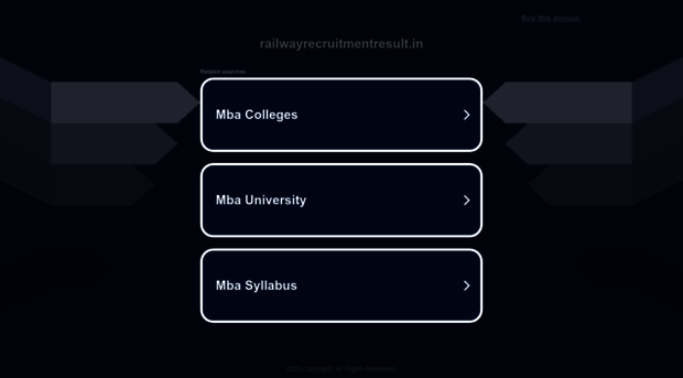 railwayrecruitmentresult.in