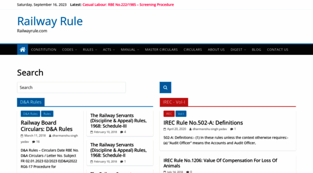 railwayrule.com