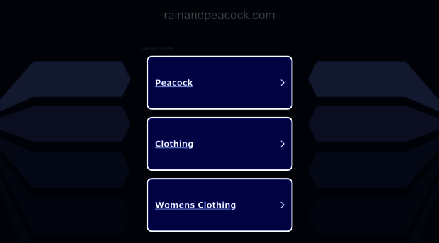 rainandpeacock.com