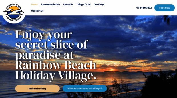 rainbowbeachholidayvillage.com