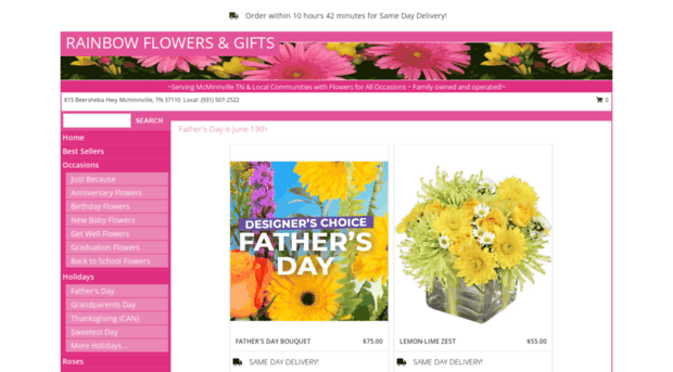 rainbowflowersgifts.com