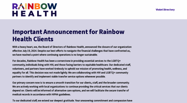 rainbowhealth.org