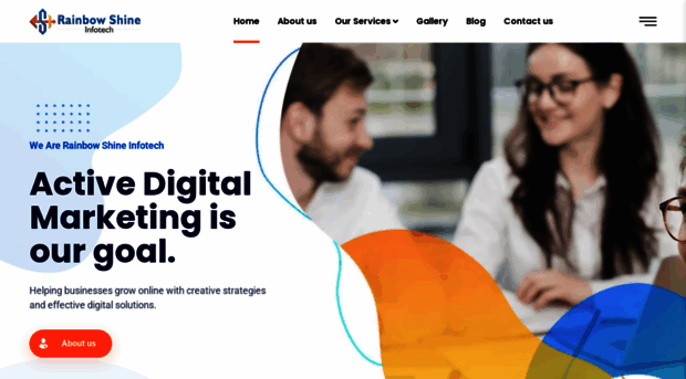 rainbowshineinfotech.com