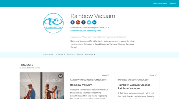 rainbowvacuum.contently.com