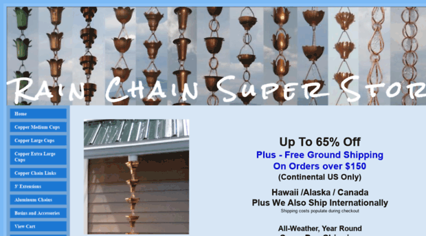 rainchainsuperstore.com