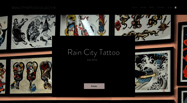 raincitytattoocollective.com