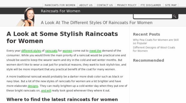 raincoatsforwomenhq.net