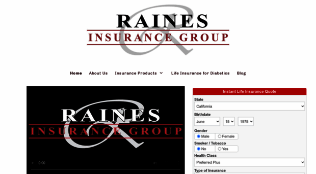 rainesinsurancegroup.com