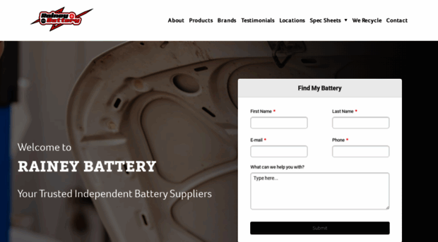 raineybattery.com