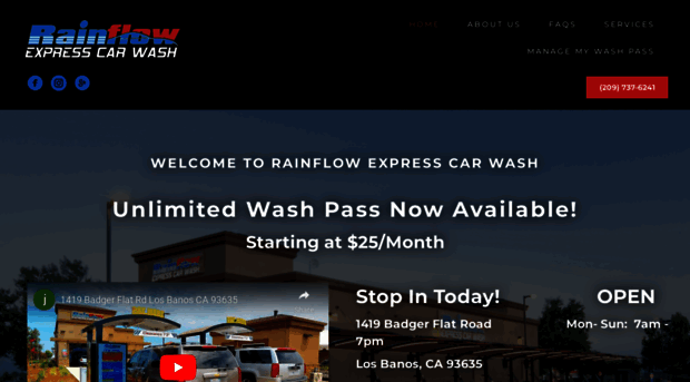 rainflowcarwash.com