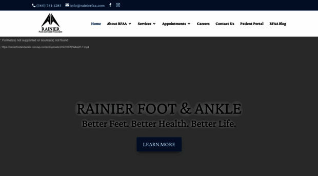 rainierfootandankle.com