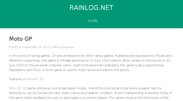 rainlog.net