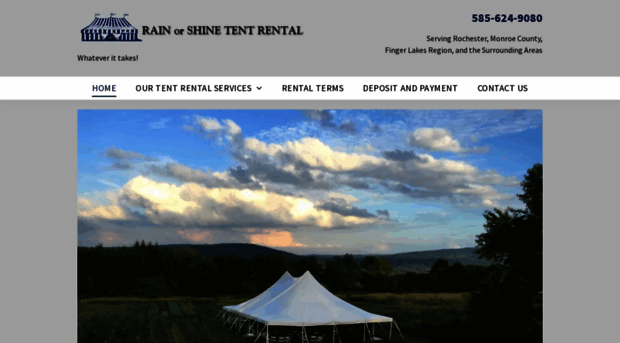 rainorshinetents.com