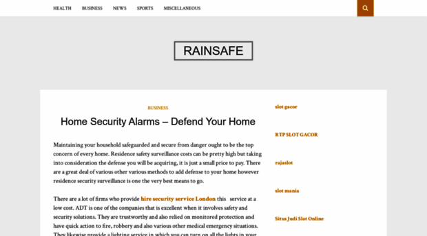 rainsafe.co.uk